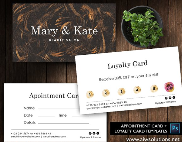 22+ Appointment Card Templates Free PSD, PDF Design Ideas