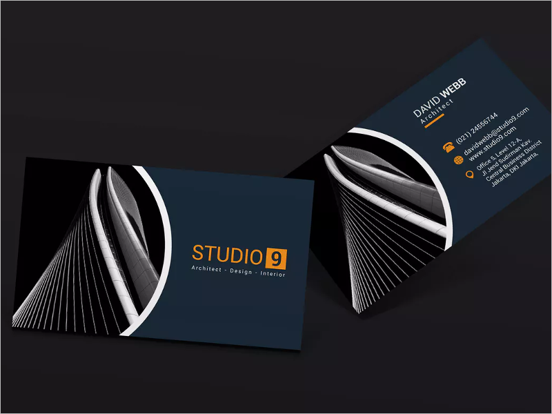 Architect Business Card Design
