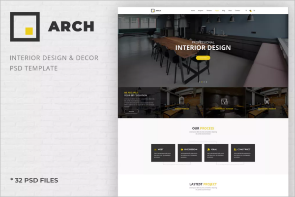 ArchitectureÂ Interior design Template
