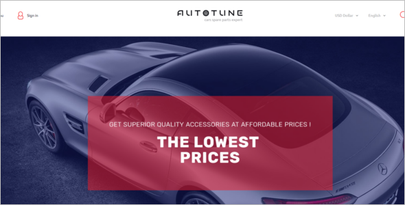 Auto Parts Prestashop Theme