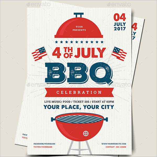 BBQ Flyer Design Template