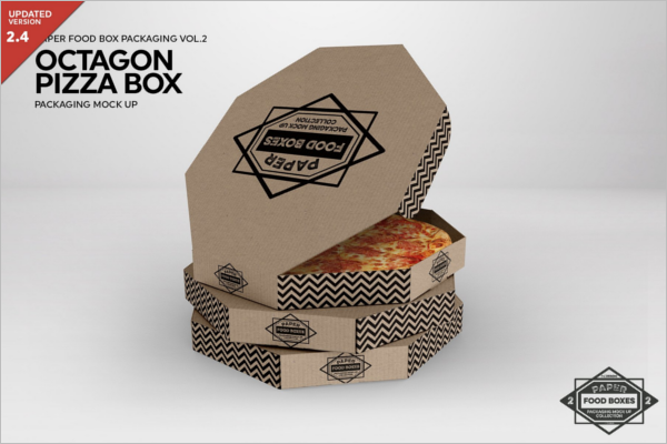 Baby Food Box Packaging Mockup