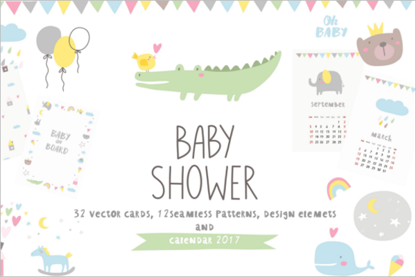 Baby Shower Banner Design