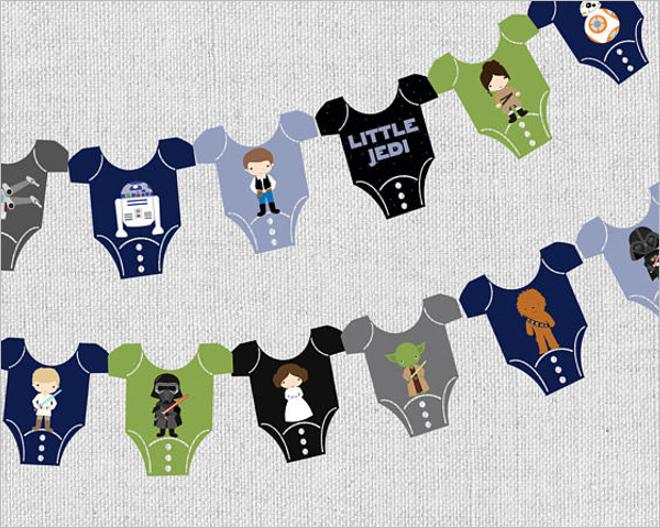Baby Shower Boy Banner Idea