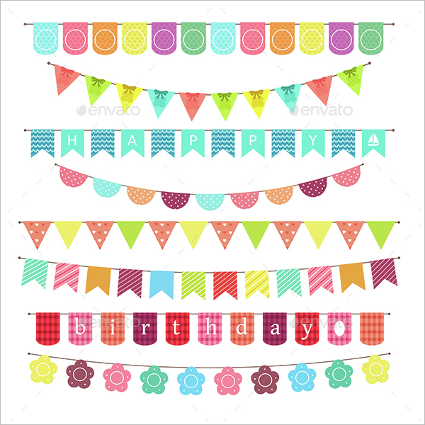 Banner Birthday Design Idea