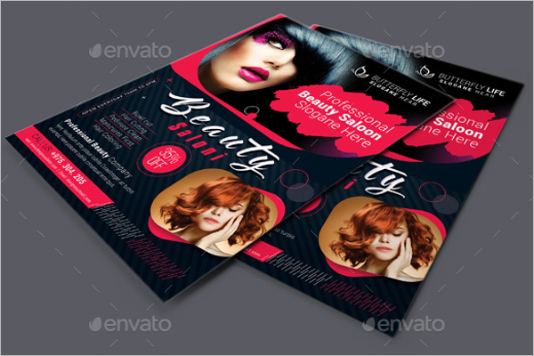 Beauty Salon Flyer Photoshop Design