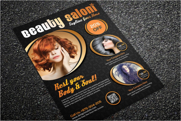 Beauty Salon Flyer Template