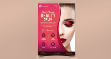 Beauty Salon Flyer Templates