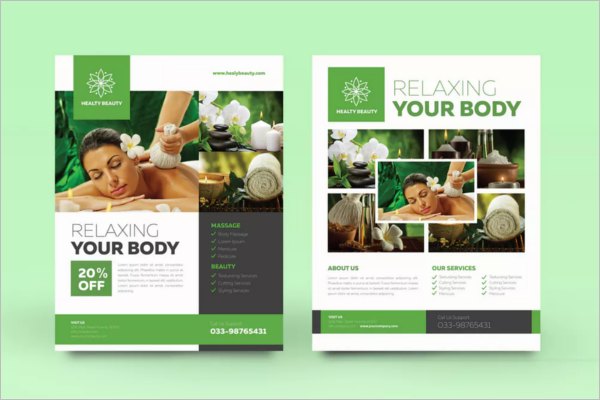 Beauty Treatment Flyer Design