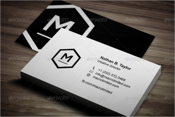 Best Black & White Business Card Design
