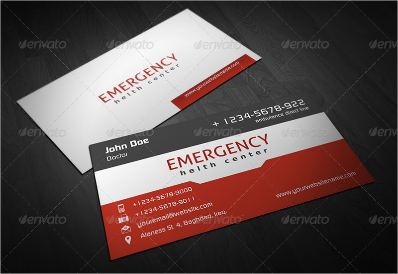 Best Hospital Business Card Template