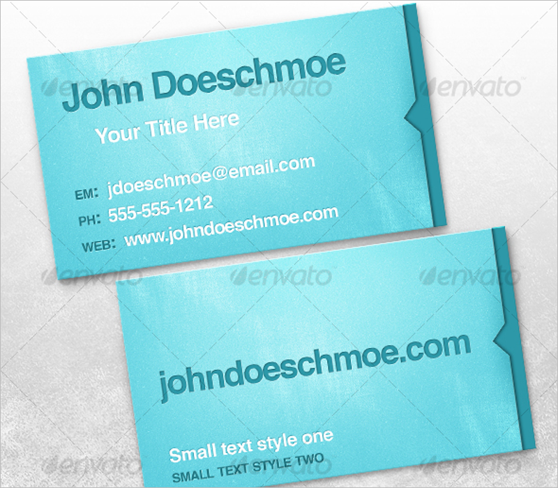 Best Letterpress Business Card Mockup Template