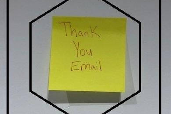 Best Thank You Email Letter Sample
