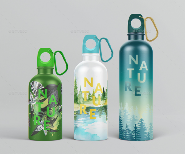 Best Water Bottle Mockup