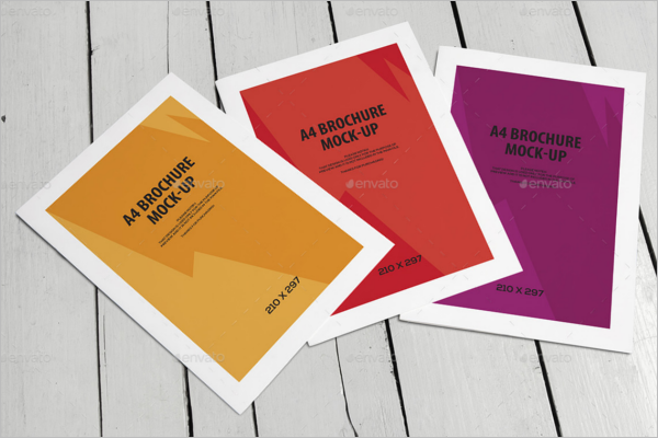 Bi-Fold Leaflet Brochure Mockup Set Design