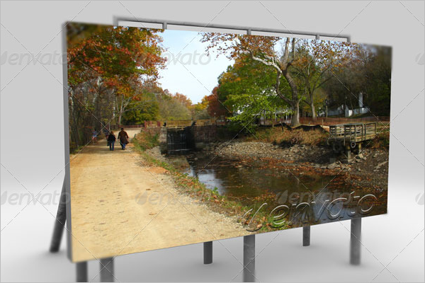 Billboard Display Mockup Design