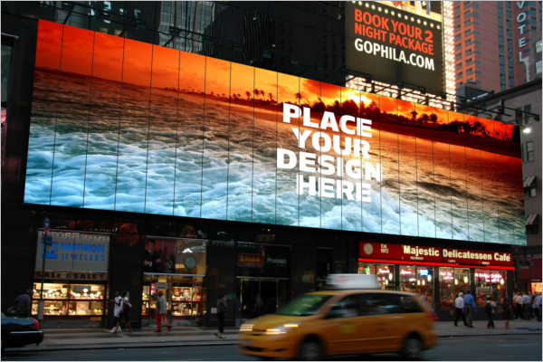 Billboard Mockup Photoshop Design