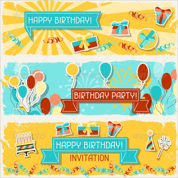 Birthday Banner Design