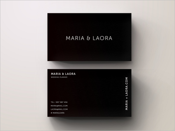 46+ Black & White Business Card Templates PSD, Word Free Download