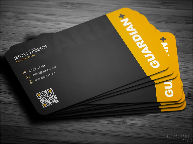 Blank Business Card Template