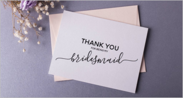 Blank Thank You Card Templates