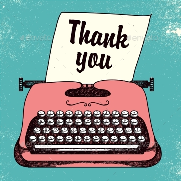 Blank Thank You Letter Template
