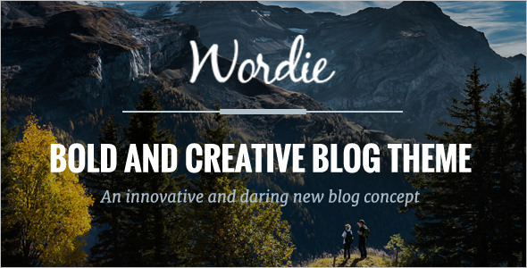 Blog Design Template WordPress