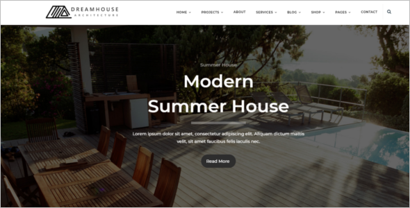 Blog Page Design Template