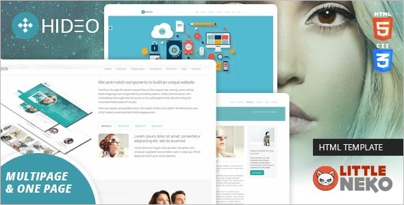 Bootstrap Website Design Template