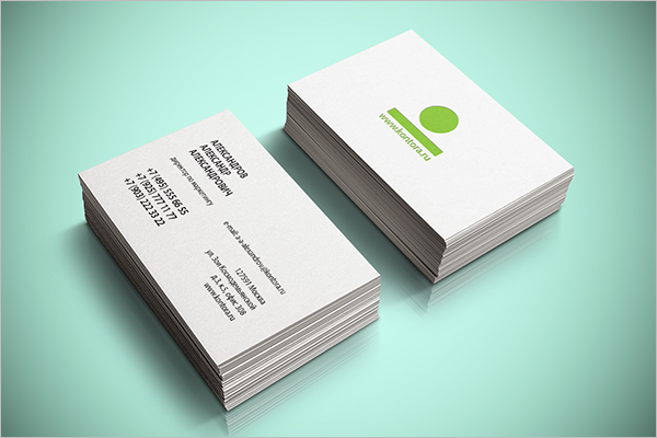 Business Card Template PSD Free