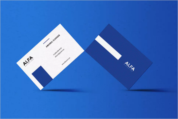 Business Card TemplateÂ PSD