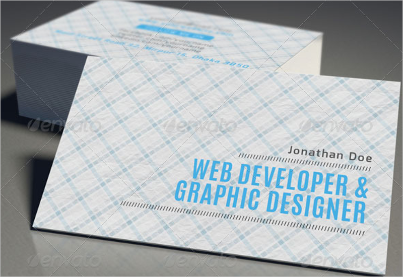 Business Devoloper Business Card Template