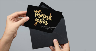 Business Thank You Card Templates