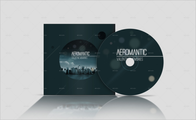 CD Case Mockup Design