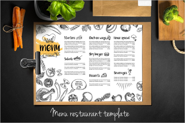 Catalog Restaurant Menu Design