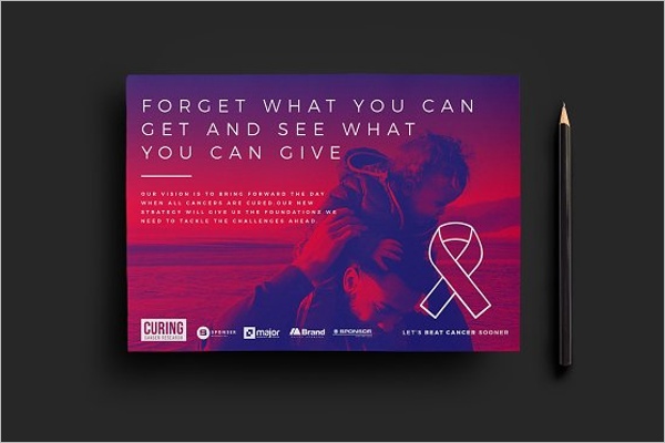 Charity Flyer A5 Template