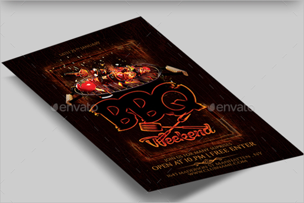 Chicken BBQ Flyer Template