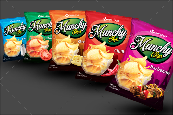 Chips Bag Mockup Pack Design