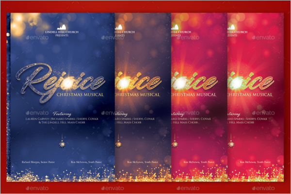 Christmas Cantata Event Flyer Template