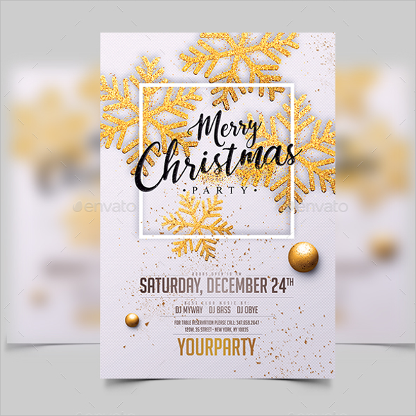Christmas Event Event Flyer Template