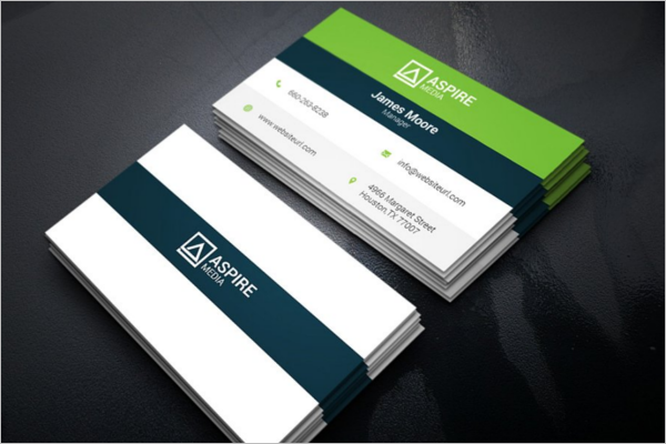 Citi Corporate Business Card Template