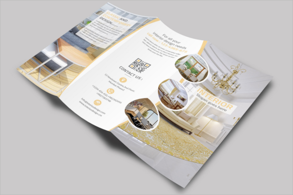 Classic Interior Trifold Brochure Design