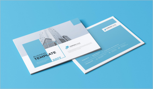 Clean Landscape Brochure Template