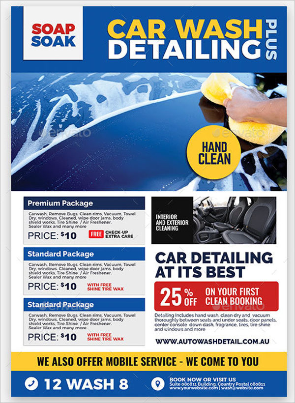 Cleaning Small Business Flyer Design