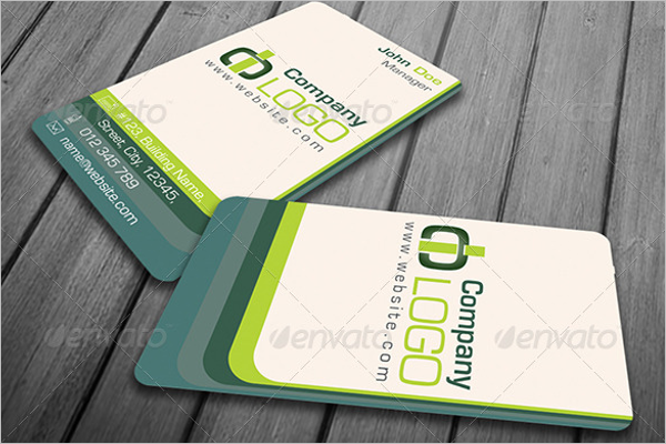 Colorful Business Card Vector Design