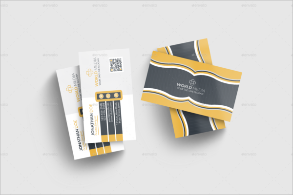 Corporate Business Card Template Customization