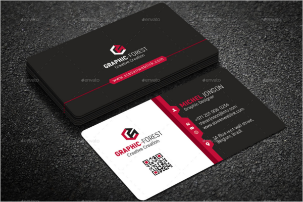 Corporate Company Business Card Template