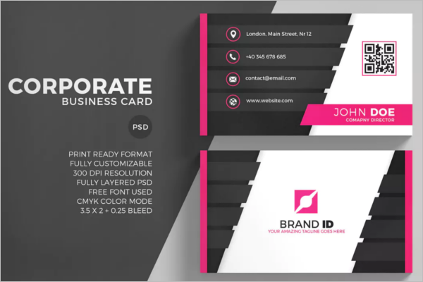 Corporate Identity Business Card Template