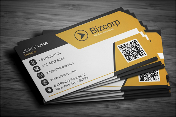 Corporate Line Business Card Template