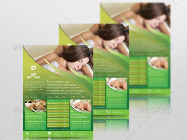 Creative Beauty Salon Flyer Template